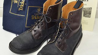 QUILP BY TRICKERS TWO TONE SUPER BOOT クイルプ トリッカーズ ツートーン ブーツ プレーントゥのお買取り