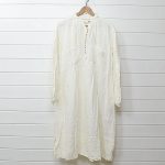 ハレルヤ 1890年代 羊飼いシャツ ワンピース ホワイト HALLELUJAHのお買取