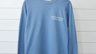 新品 ウィンダンシー SANTA CRUZ LONG SLEEVE CUT-SAWN Tシャツ ブルー WIND AND SEA サンタクルーズのお買取り情報