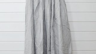 新品 ネストローブ リネン ロング スカート F グレー nest Robe 4800円買取