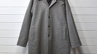 EEL イール sazanka coat サザンカ コート ウール グレー L キルティングライナー付き 12000円買取